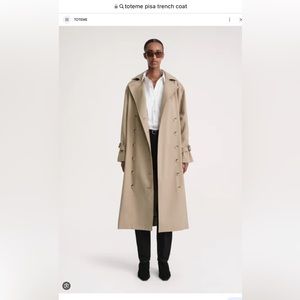 ISO (not for sale!) Toteme Pisa Trench